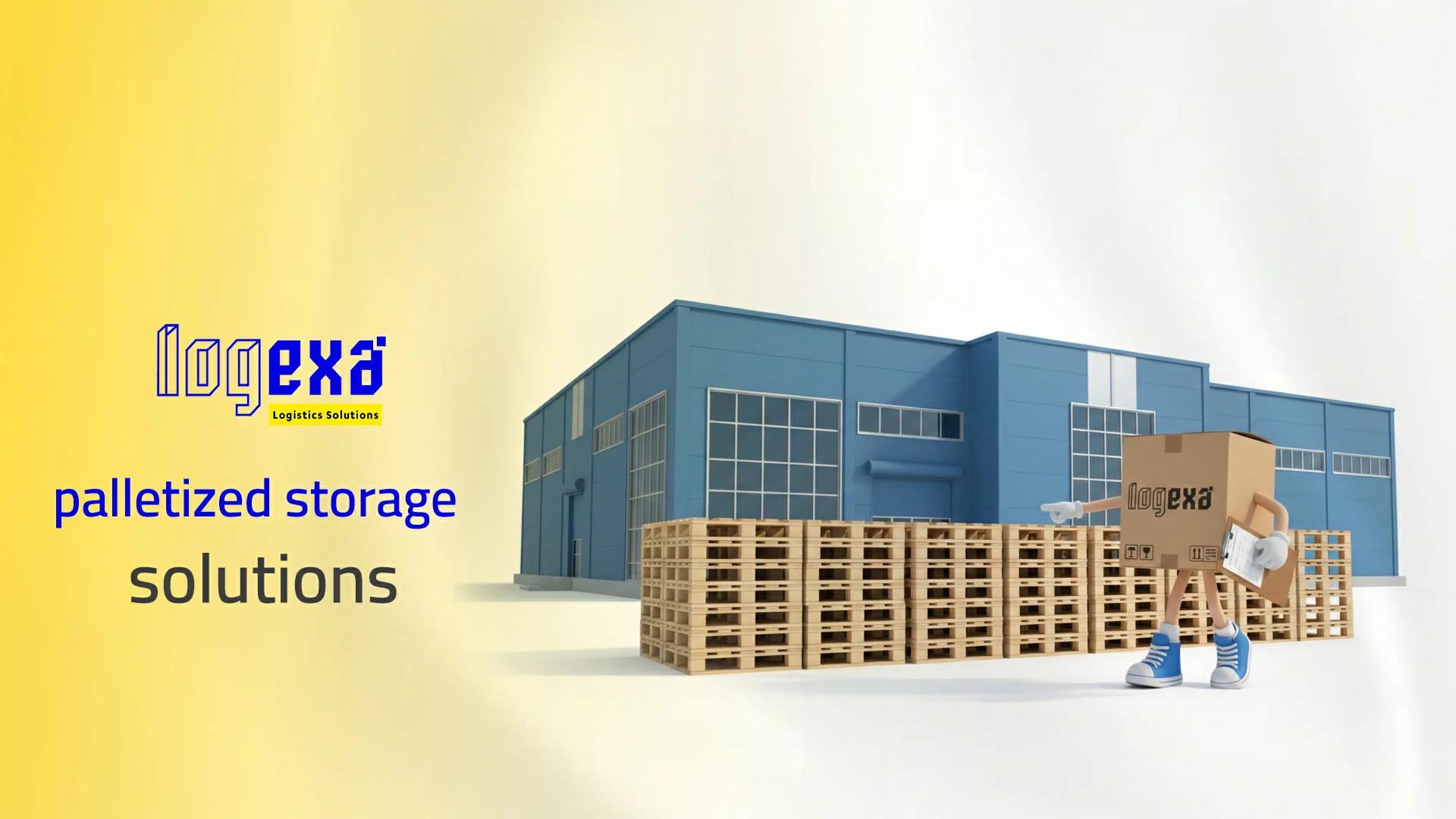 Palletized Storage Solutions | Efficient Pallet Racking & Warehouse Storage – Logexa