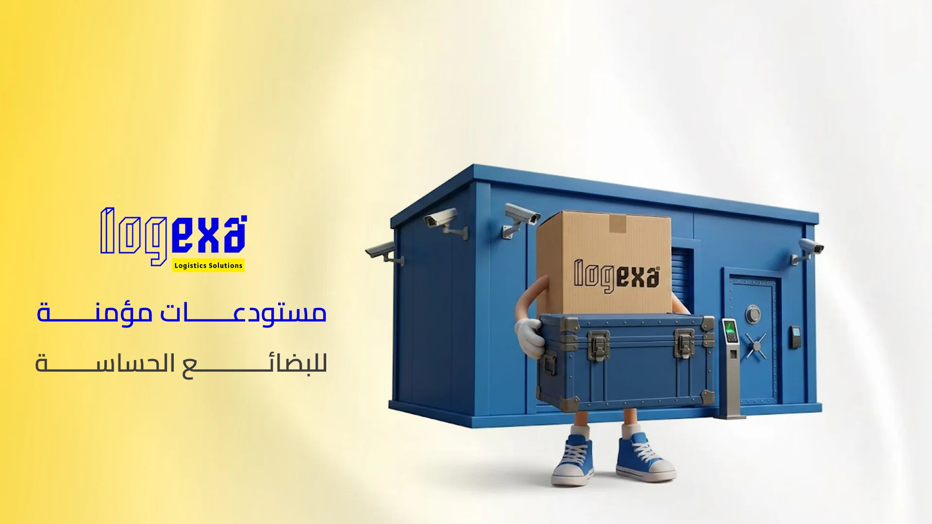 مستودعات مؤمنة للبضائع الحساسة مستودعات مؤمنة للبضائع الحساسة